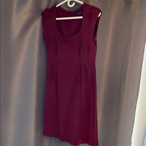 French Connection Maroon Dress